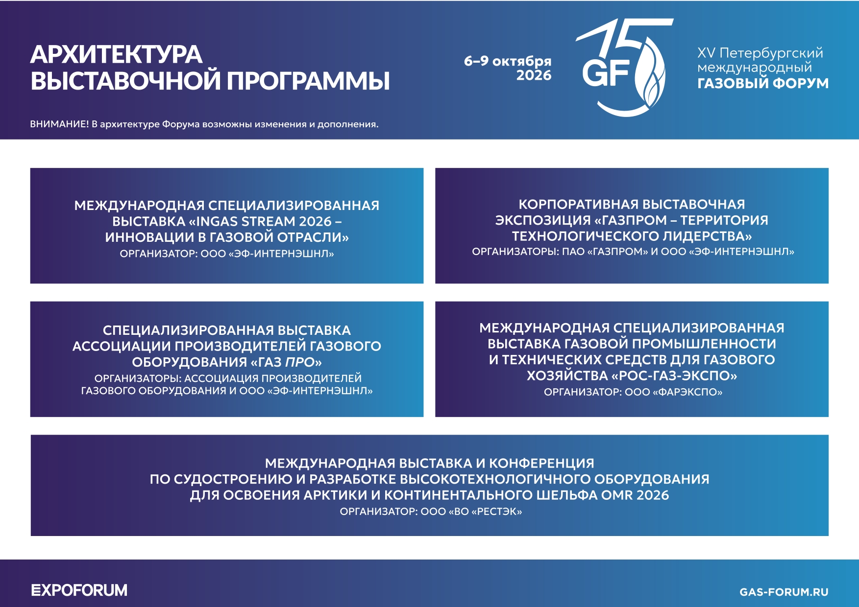 Архитектура выставочной программы ПМГФ-2026