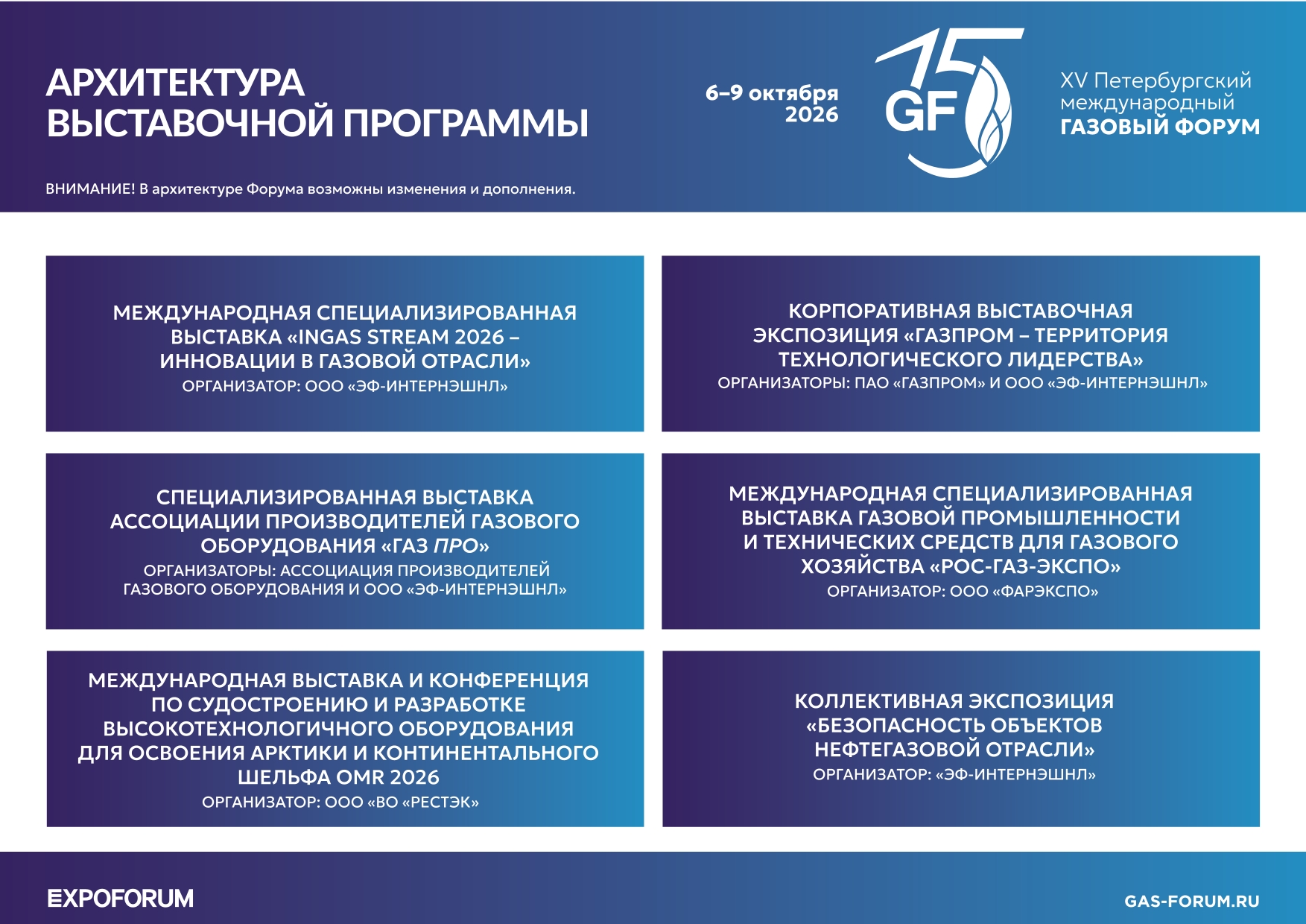 Архитектура выставочной программы ПМГФ-2026